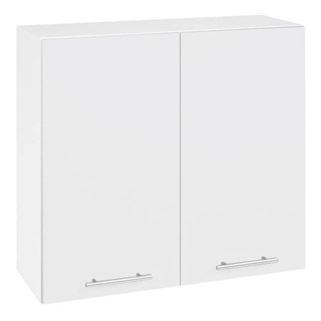 кухонный шкаф навесной Лофт Милк 800х320х720мм 2 двери МДФ/ЛДСП