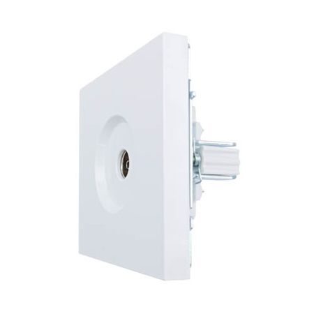 розетка телевизионная LEZARD Zima проходная белый