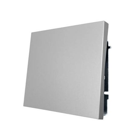 выключатель 1-клавишный LEZARD Zima серый матовый