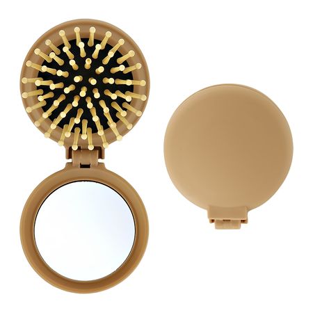 Расческа для волос с зеркалом LADY PINK BASIC с деревянными зубчиками судоку с деревянными фишками цифры