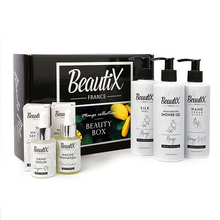 Набор средств для ухода за телом BEAUTIX Подарочный набор для тела Питание и восстановление