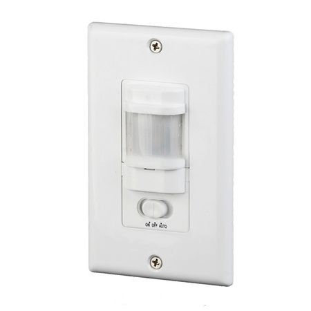 датчик движения ЭРА настенный угол обзора 120 градусов дальность 12м