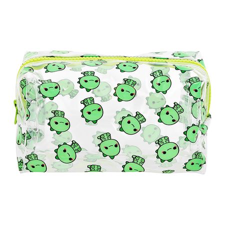 Косметичка LADY PINK FAVS прозрачная с принтом пенал косметичка “ ы” прозрачная пвх ассорти