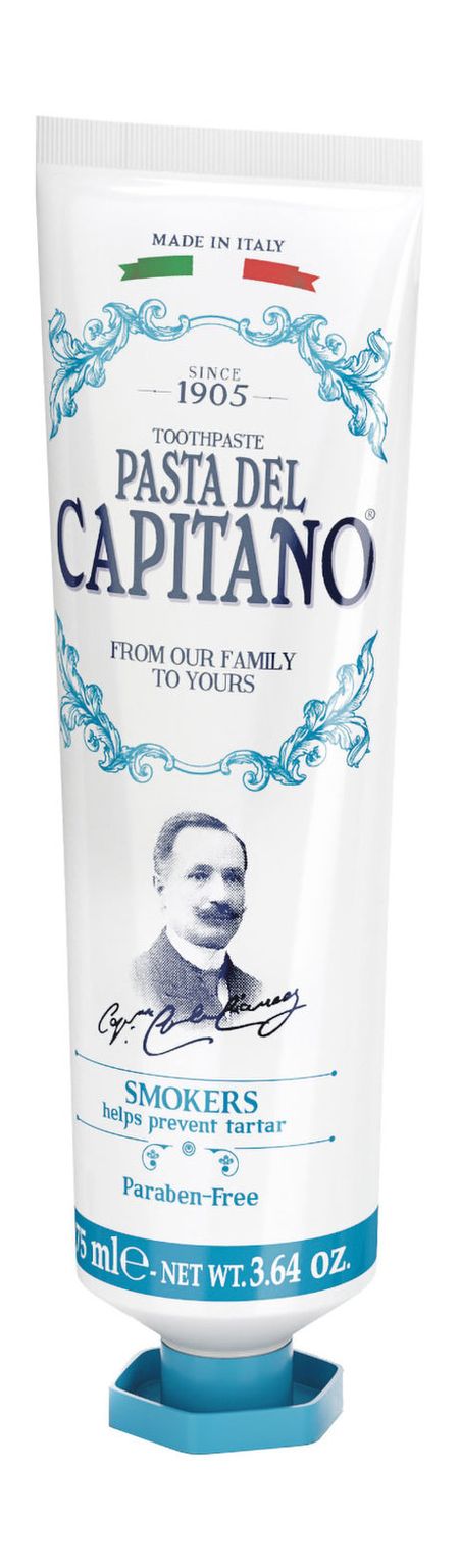 Pasta del Capitano 1905 Smokers Toothpaste алина кускова ты моя причина улыбаться