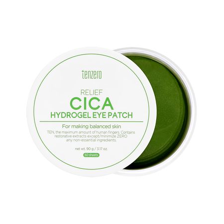 Патчи для глаз TENZERO гидрогелевые c экстрактом центеллы азиатской 60 шт корейские мифы
