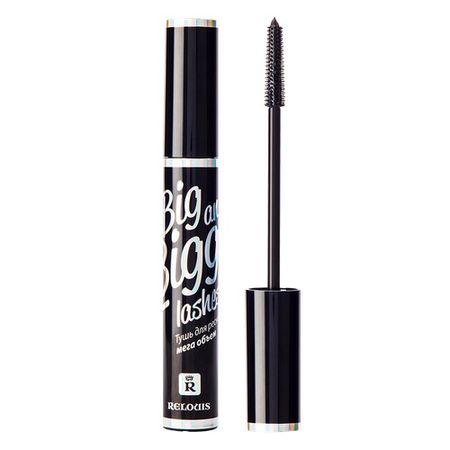 Тушь для ресниц RELOUIS BIG AND BIGGER LASHES мега объем черная экхарт толле новая земля пробуждение к своей жизненной цели
