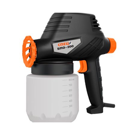 краскопульт СПЕЦ БПО-300 120Вт 0,8л 300мл/мин