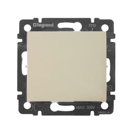 переключатель Legrand Valena 1-клавишный IP20 слоновая кость