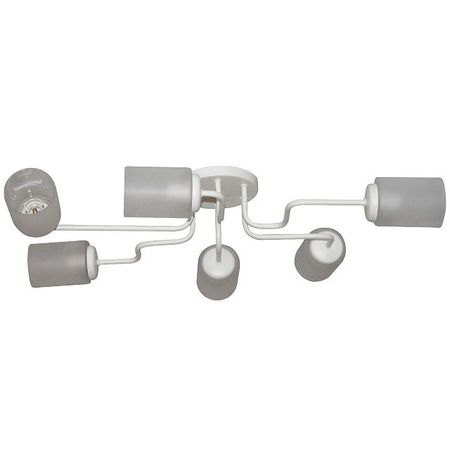 люстра Элетех Техно 6 х Е27 х 60 Вт, белая