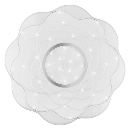 светильник светодиодный TANGO Азалия 60Вт пластик круглый белый скетчбук а5 100л вкусный кот белый офсет 100г м2 фигурная вырубка тв обложка гребень