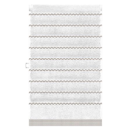 полотенце махр.TODELIA Cascade 50х100см белое, арт.ПТА625-6542/6917,101