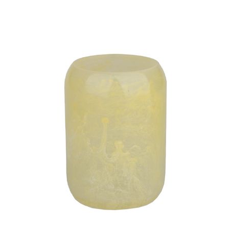 стакан для зубных щеток VITARTA Amber полирезин желтый