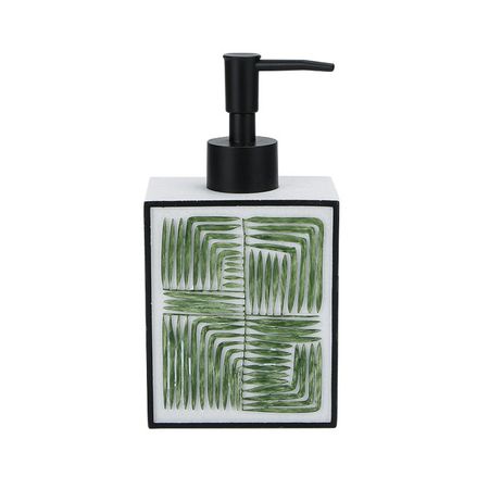 дозатор для жидкого мыла VITARTA Tropics полирезин зеленый