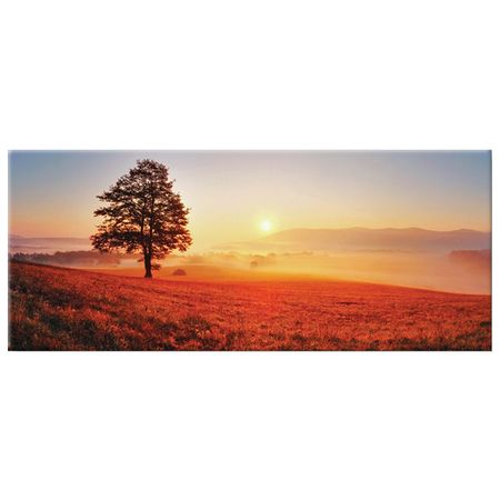 картина на холсте ЗАКАТ 450х1150мм холст на картоне art idea грунтованый 15 х 20 см