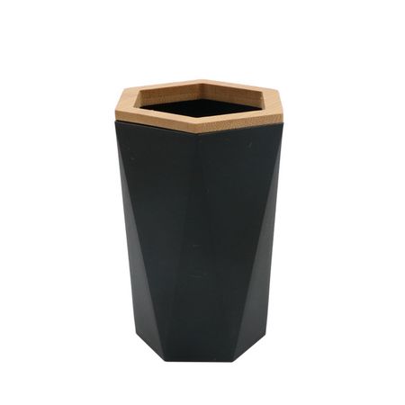 стакан для зубных щеток VITARTA Lodi полипропилен черный