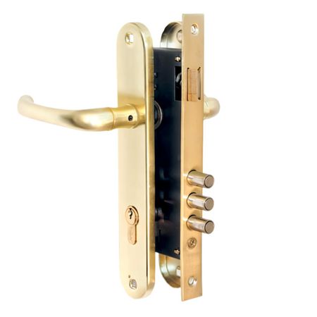 ручка дверная с замком APECS 2210/60-G 85мм цилиндровый золото светлана юрьевна хованова впр английский язык 7 класс типовые задания 10 вариантов аудирование