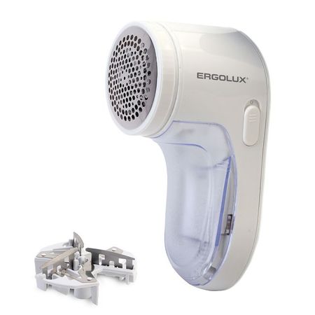 машинка для удаления катышков ERGOLUX ELX-LR03 от аккумулятора белый