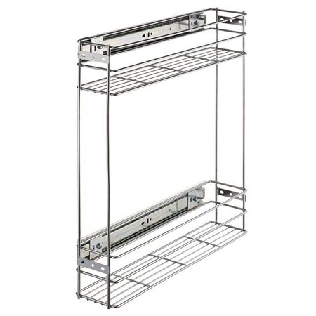 бутылочница Lemaх 150мм с боковым креплением 450х110х470мм хром