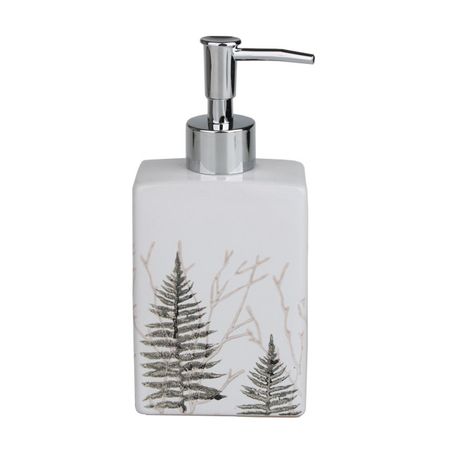 дозатор для жидкого мыла VITARTA Parma керамика белый чайных свечей жасмин белый 10 шт 18х8