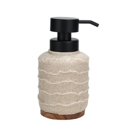 дозатор для жидкого мыла VITARTA Sea sand полирезин бежевый
