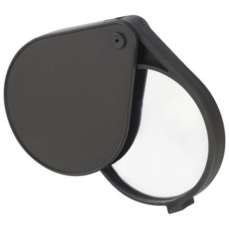 лупа PARK 6,4х8,5см складная пластик