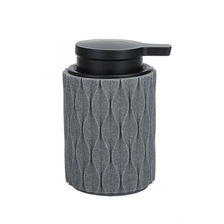 дозатор для жидкого мыла VITARTA Velvet wave полирезин серый