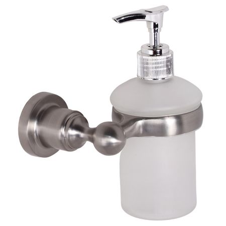 дозатор для жидкого мыла АКВАЛИНИЯ Аверс никель