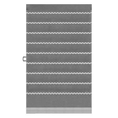 полотенце махр.TODELIA Cascade 30х50см серое, арт.ПТА1725-6542/6917,451