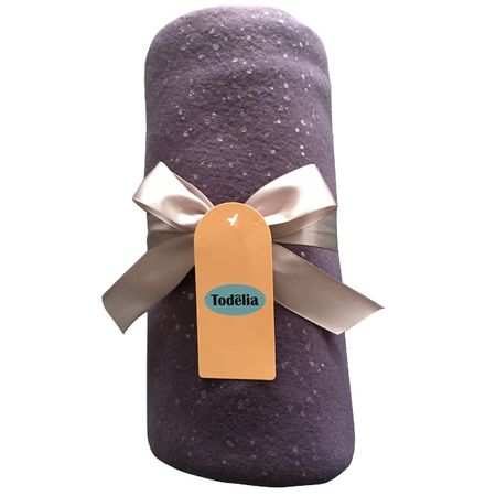 плед TODELIA 140х180см фиолетовый, арт.EDFP01violet