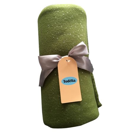 плед TODELIA 140х180см зеленый, арт.EDFP01green