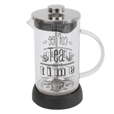 френч-пресс TODELIA Nero 600мл стекло боросиликатное, нерж.сталь