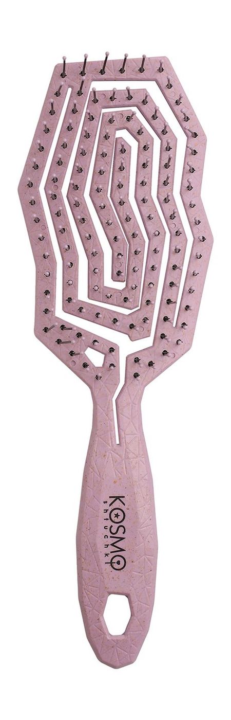 Kosmoshtuchki Geometry Comb Bio Pink