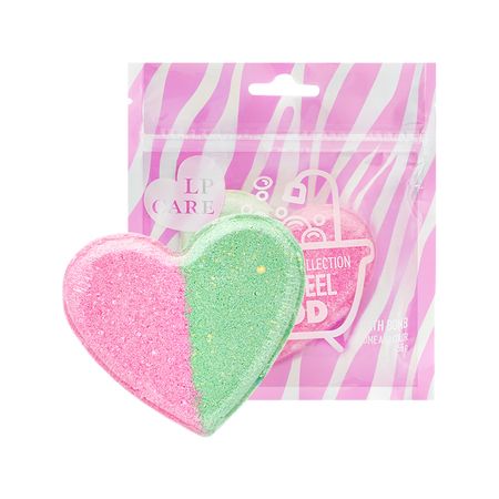 Бомбочка для ванны бурлящая LP CARE розово-зеленая 155 г урса рысина клуб романтики ок из огня тиамат