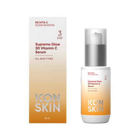 Сыворотка для лица ICON SKIN SUPREME GLOW с витамином С 30 мл
