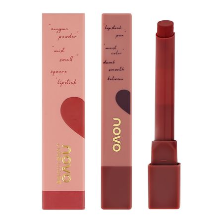 Помада для губ NOVO SMALL LIPSTICK тон 888 red brown непростоблокнот только для фей 8–9 лет