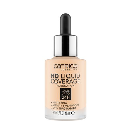 Основа тональная для лица CATRICE HD LIQUID COVERAGE тон 002 porcelain beige фарфоровый бежевый алексей александрович кузилин вторая молодость