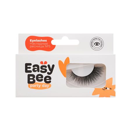 Накладные ресницы EASYBEE PARTY DAY EYELASHES №05 черные говард джейкобсон немного пожить