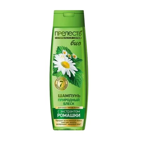 шампунь ПРЕЛЕСТЬ Био Природный блеск 400мл