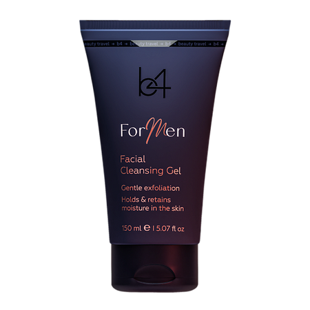 Гель для лица B4 Очищающий гель для умывания для мужчин