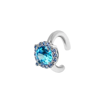 BON BON Кафф Hefty Cuff Silver Blue