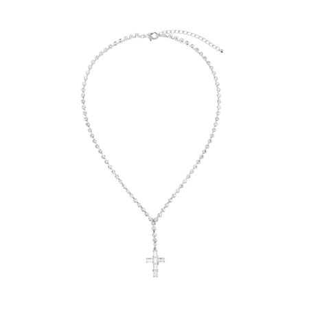 MYSTIQUE MIRAGE Колье Soft Shine Cross Necklace