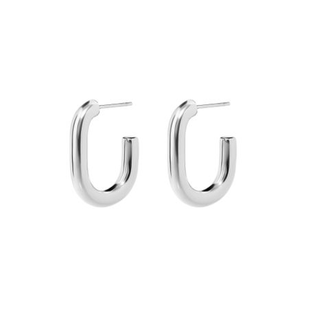 DÉJÀ VU Серьги Regular Shape Earrings - Silver