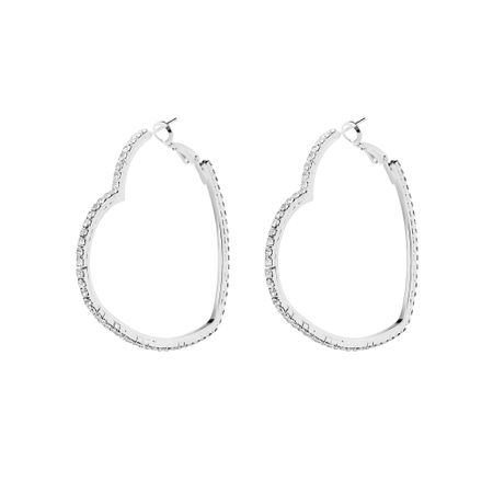 MYSTIQUE MIRAGE Серьги Dainty Heart Earrings – Silver