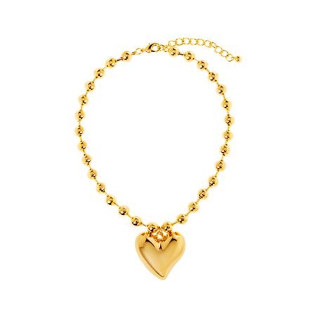 PLAIN STUDIO Колье Hefty Heart Necklace – Gold
