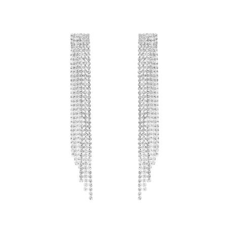 DÉJÀ VU Серьги Square Base Crystal Earrings