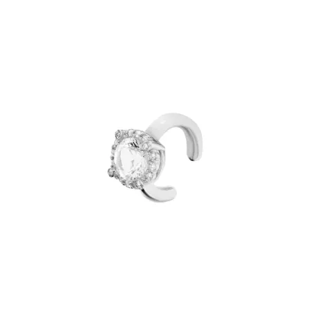 BON BON Кафф Hefty Cuff Silver Crystal