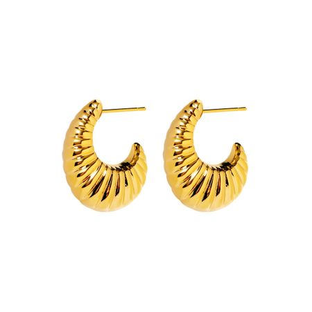 PLAIN STUDIO Серьги Dainty Drop Earrings – Gold