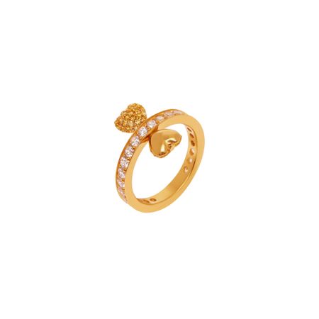 VIVA LA VIKA Кольцо Gold Stay With Me Ring - Yellow