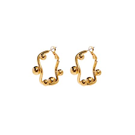 FREE FORM Серьги Golden Earrings With Spheres english vocabulary form 5 словарь по английскому языку 5 е издание