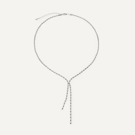 PLAIN STUDIO Колье The Line Necklace - Silver